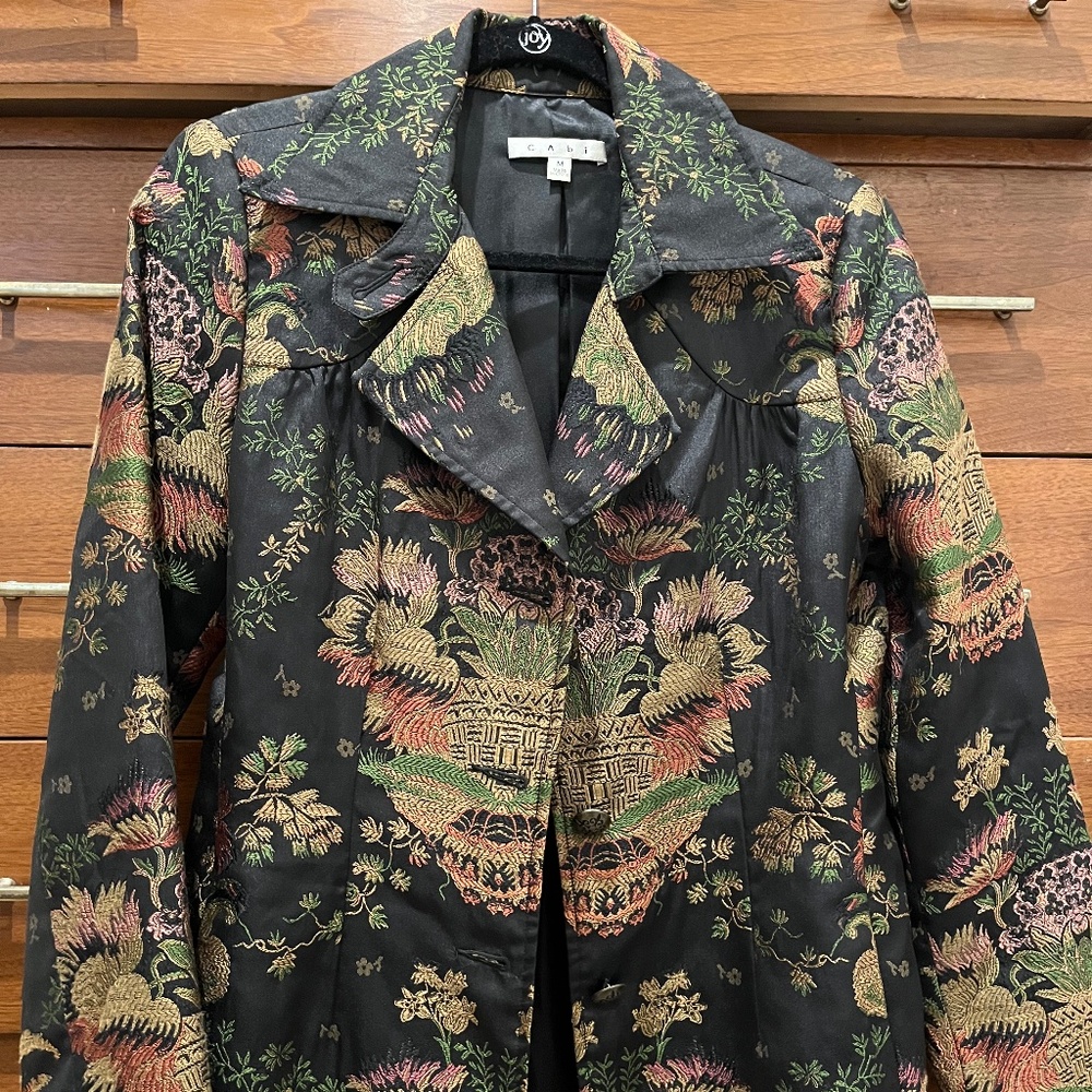 CAbi Chinoiserie Long Jacket